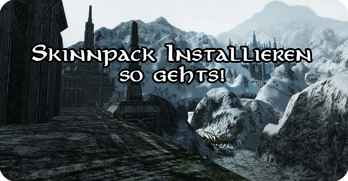 So sieht mein Skinnpack aus, und so Installierst du es Skinnpack