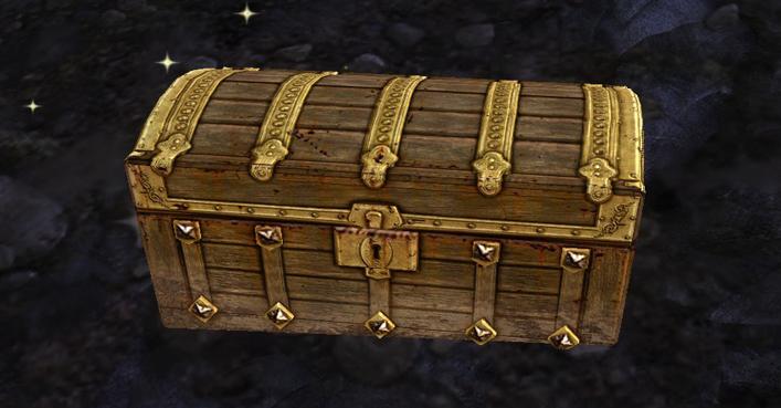 Ein Schatzspeicher irgendwo in den Tälern des Anduin Ein Schatzspeicher