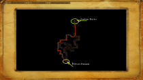 Relikt Trollhöhen Höhlen (Übersichtskarte)